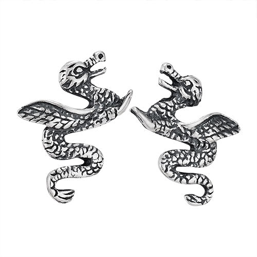 Flying Dragon Stud Earrings