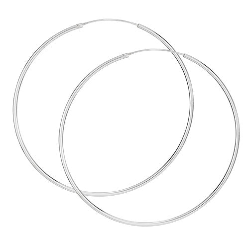 Large Round Tube Hoops