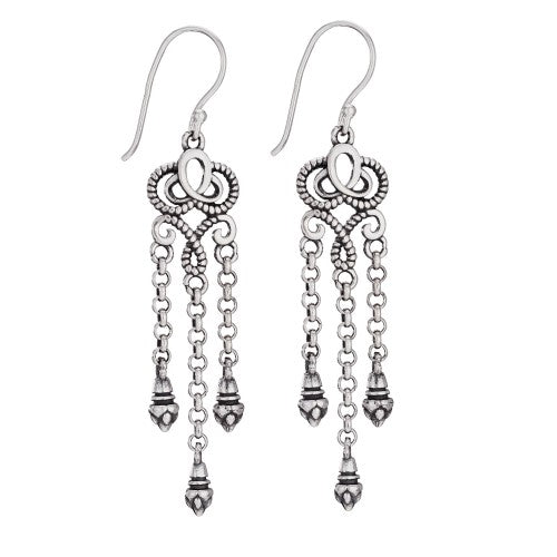 3 Dangle Chandelier Earrings