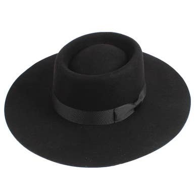 Gambler Crown Wool Hat