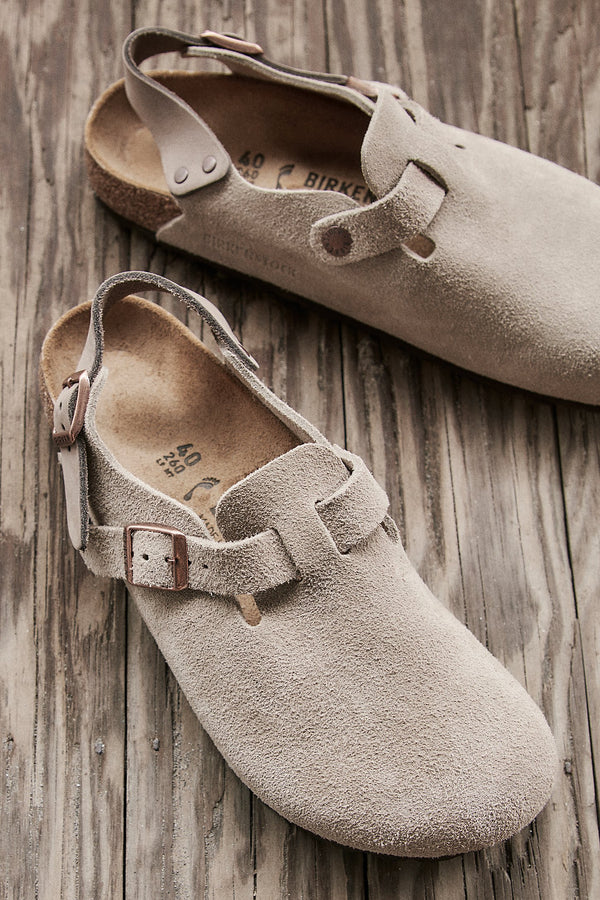 Women's Tokio Taupe Suede