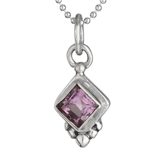 February Birthstone Necklace