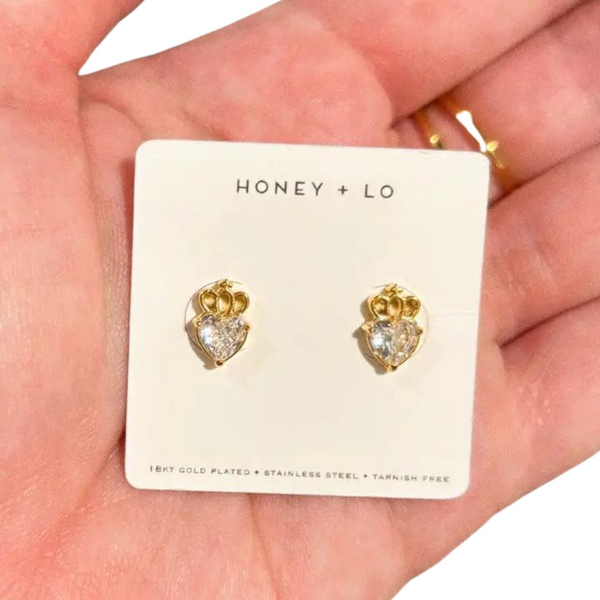 Queen of Hearts Studs