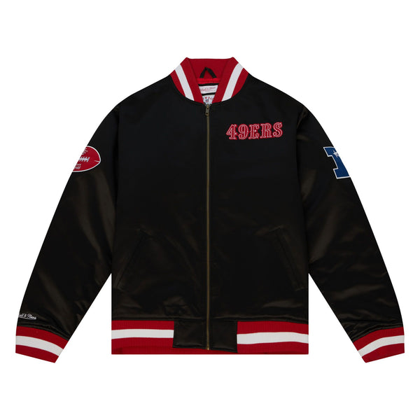 NFL Heavyweight Satin Jacket 49ers