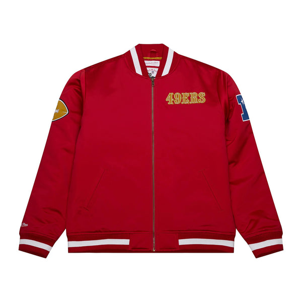 NFL Heavyweight Satin Jacket 49ers