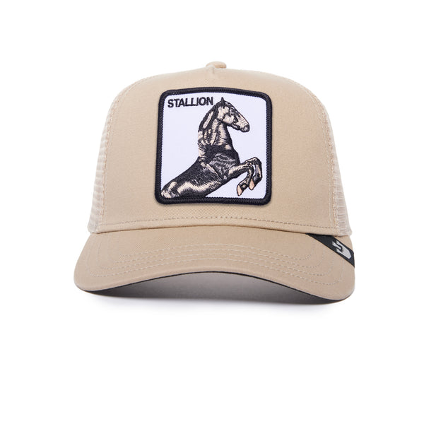 Stallion Trucker Hat Khaki