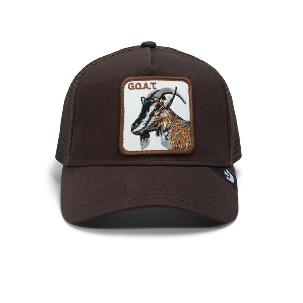 GOAT Trucker Hat Brown