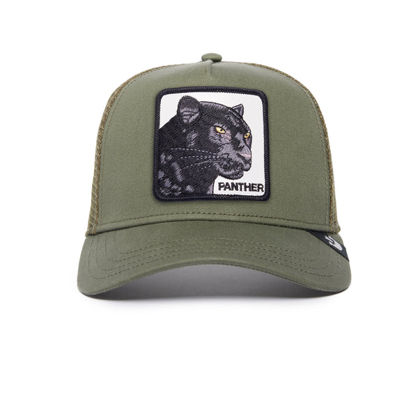 Panther Trucker Hat Olive