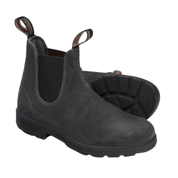 Women's 1910 Steel Grey Suede Boots