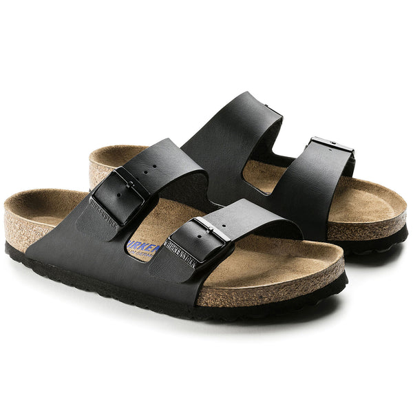 Men's Arizona Black Birko-Flor Soft Footbed