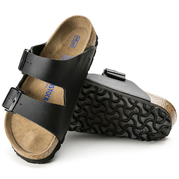 Men's Arizona Black Birko-Flor Soft Footbed