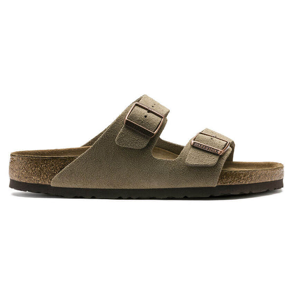 Arizona Taupe Suede SoftFootbed