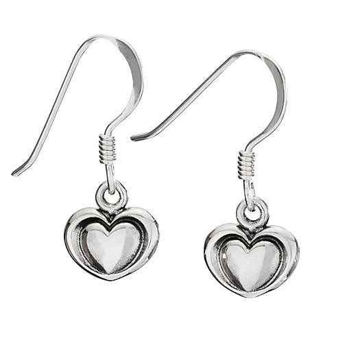 Heart in Heart Earrings