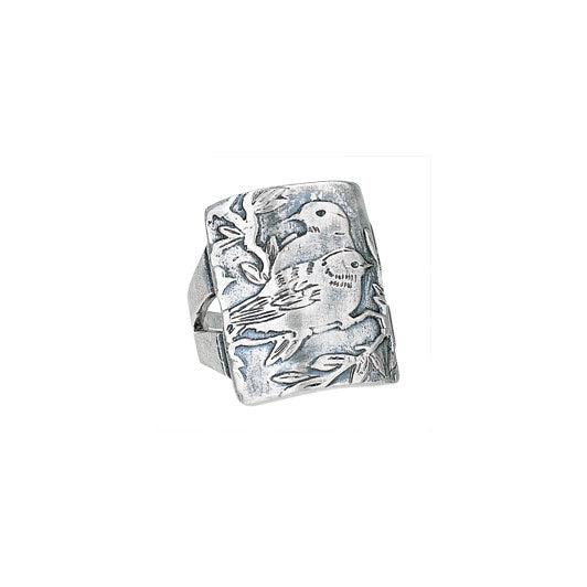 Square Nesting Birds Ring