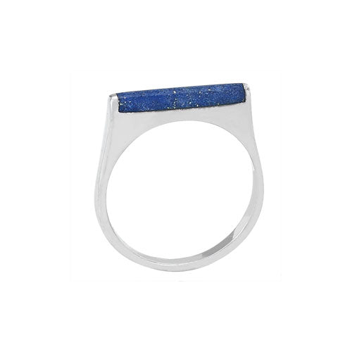 Lapis Bar Ring