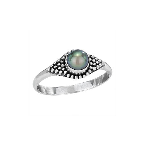 Smokey Pearl Ring