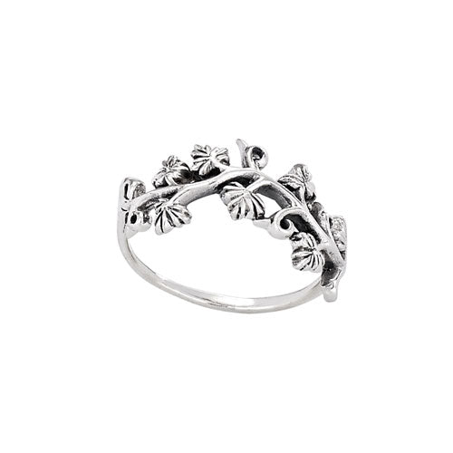 Climbing Leaves Ring