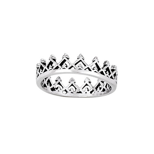 Triangle Crown Ring