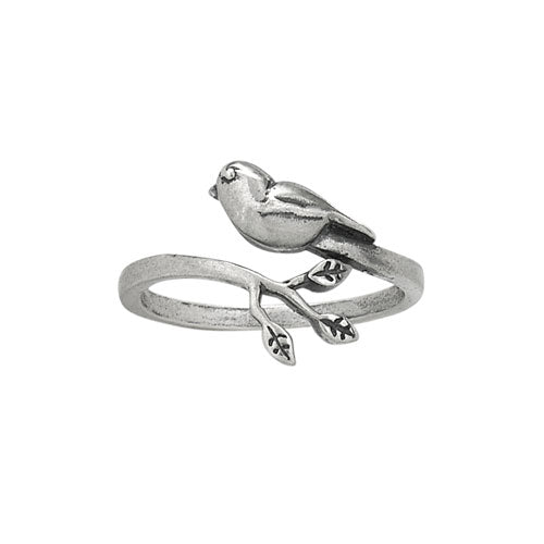 Bird On Branch Ring