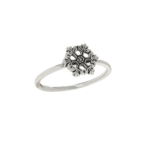 Snowflake Stacker Ring