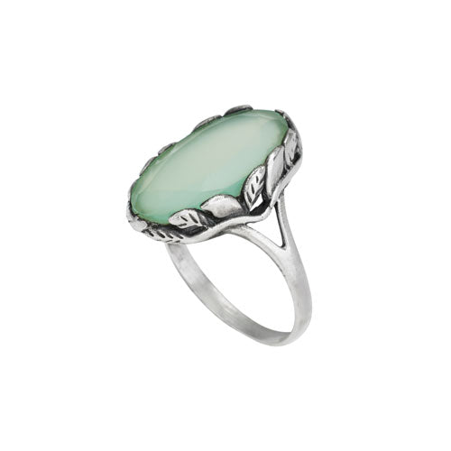 Open Prehnite Ring