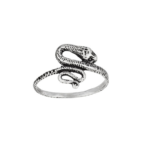 Poised Snake Ring