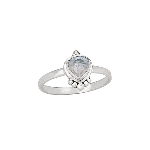 April White Topaz Ring