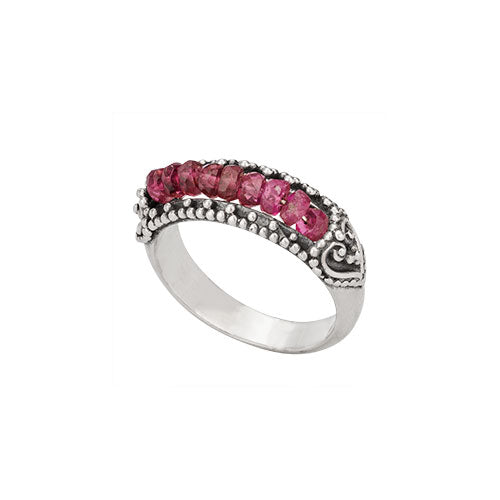 Multi Tourmaline Ring