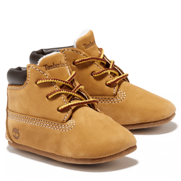 Timberland Crib Booties & Hat Gift Set