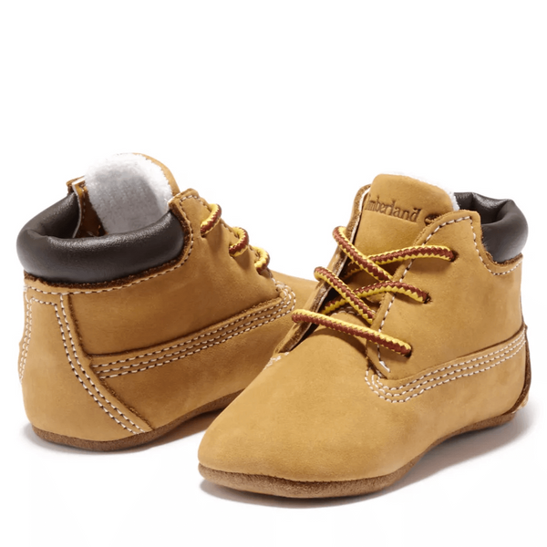 Timberland Crib Booties & Hat Gift Set