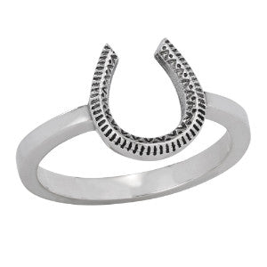 Lucky Horseshoe Ring