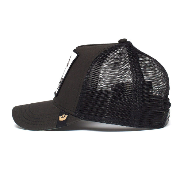 Stallion Trucker Hat Black