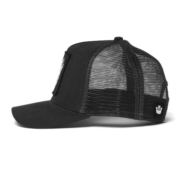 Lone Wolf Trucker Hat Black